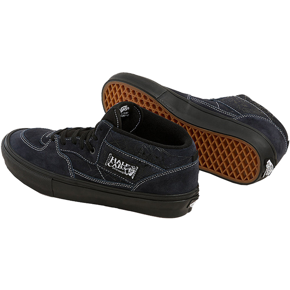 Vans Skate Half Cab Shoes Web Dark Grey/Black