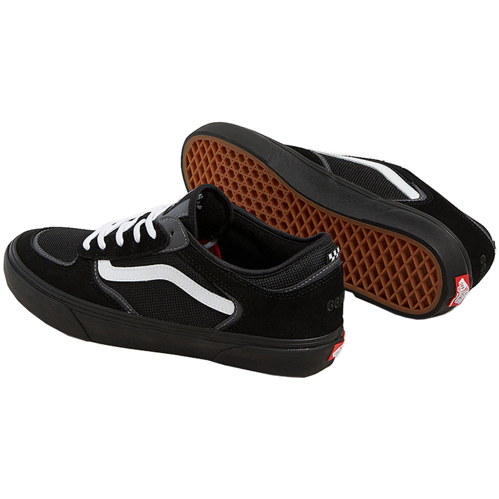 Vans Skate Rowley Shoes Black/White/Black