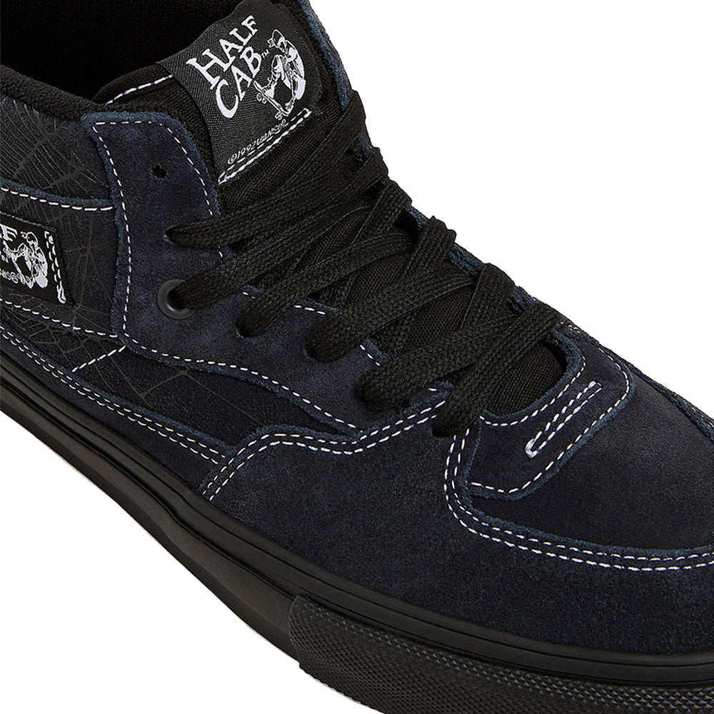 Vans Skate Half Cab Shoes Web Dark Grey/Black