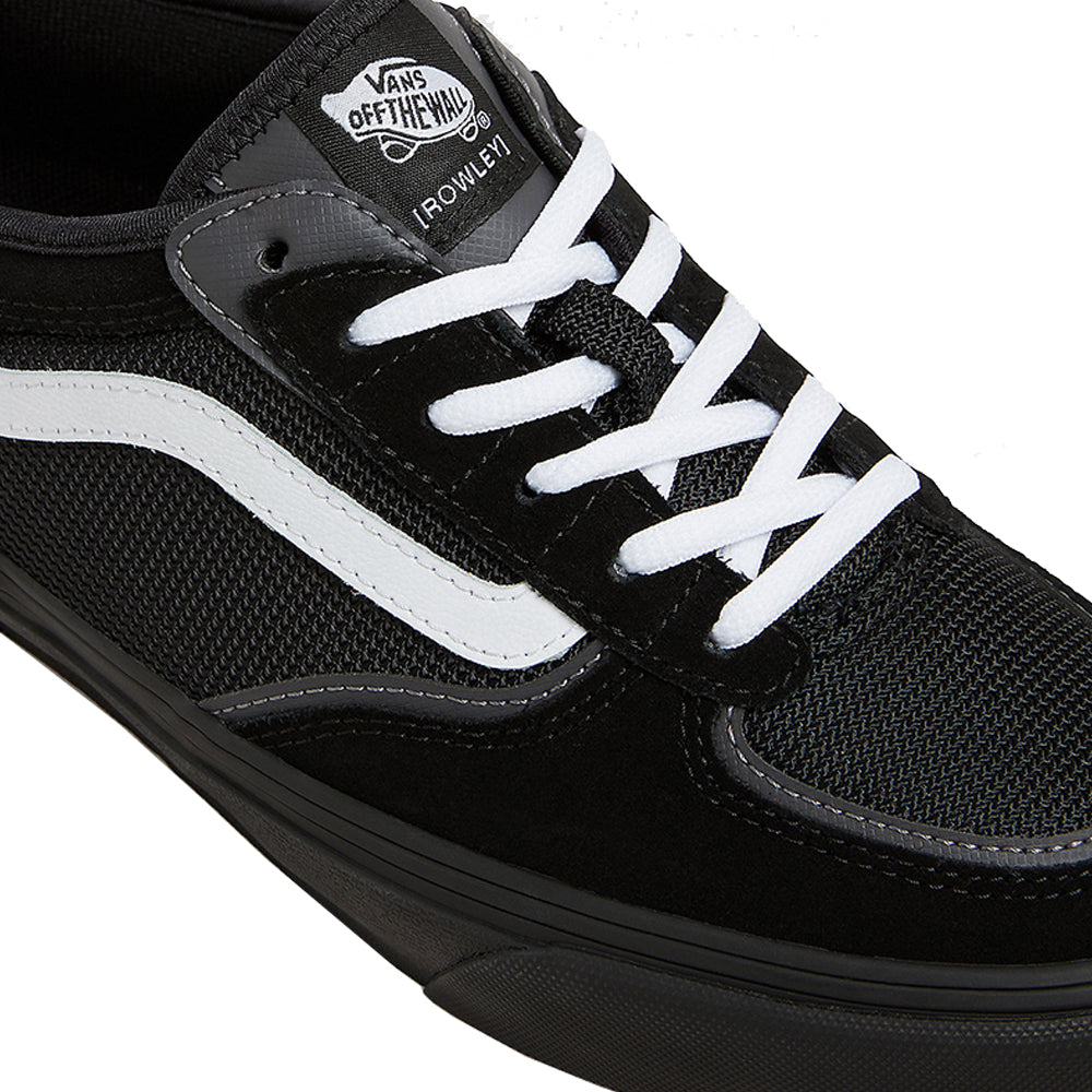 Vans Skate Rowley Shoes Black/White/Black