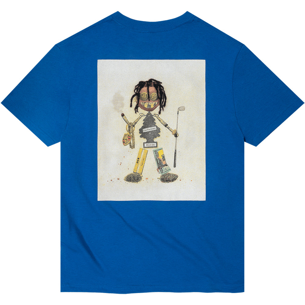 Violet Kader 'Trash Doll'  Tee Blue