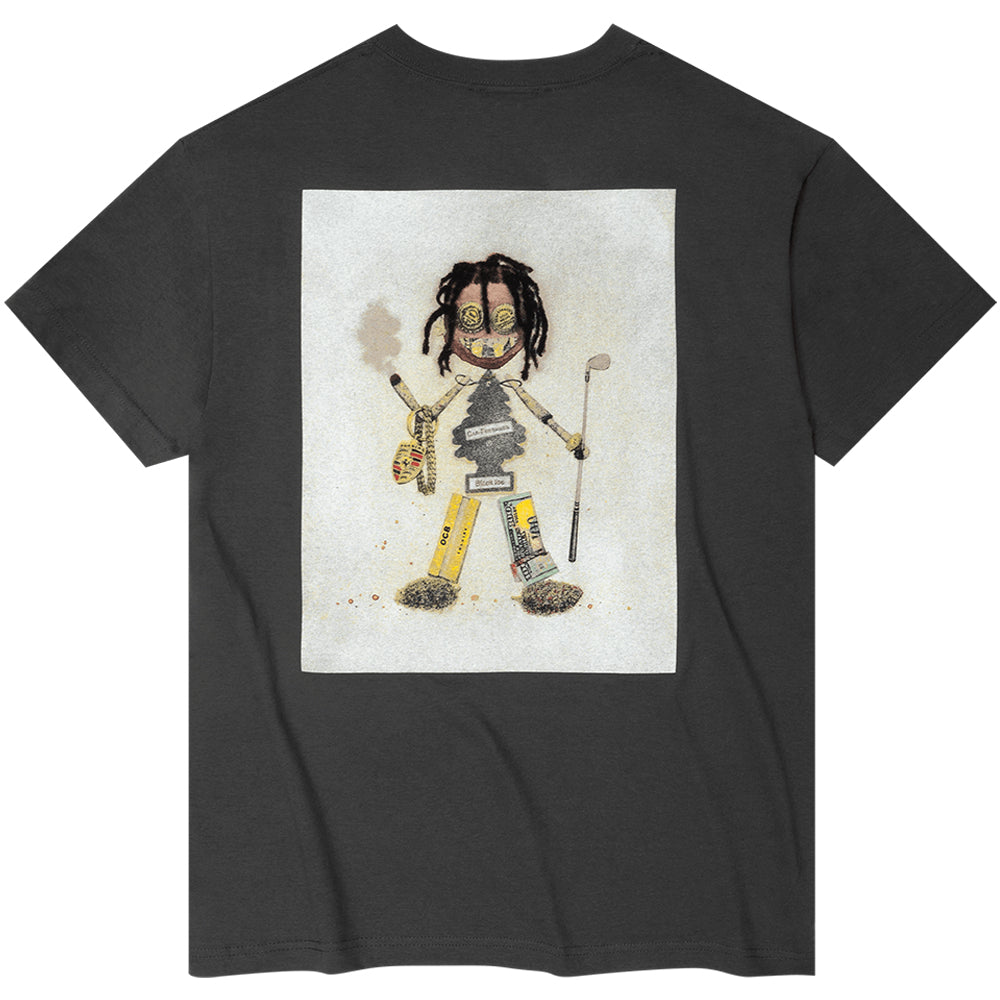 Violet Kader 'Trash Doll'  Tee Dark Grey