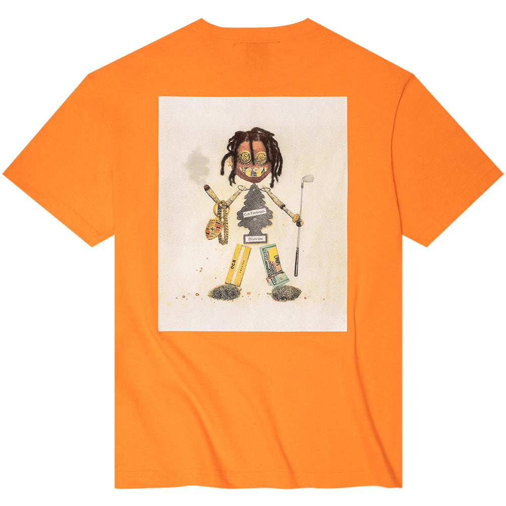 Violet Kader 'Trash Doll'  Tee Orange