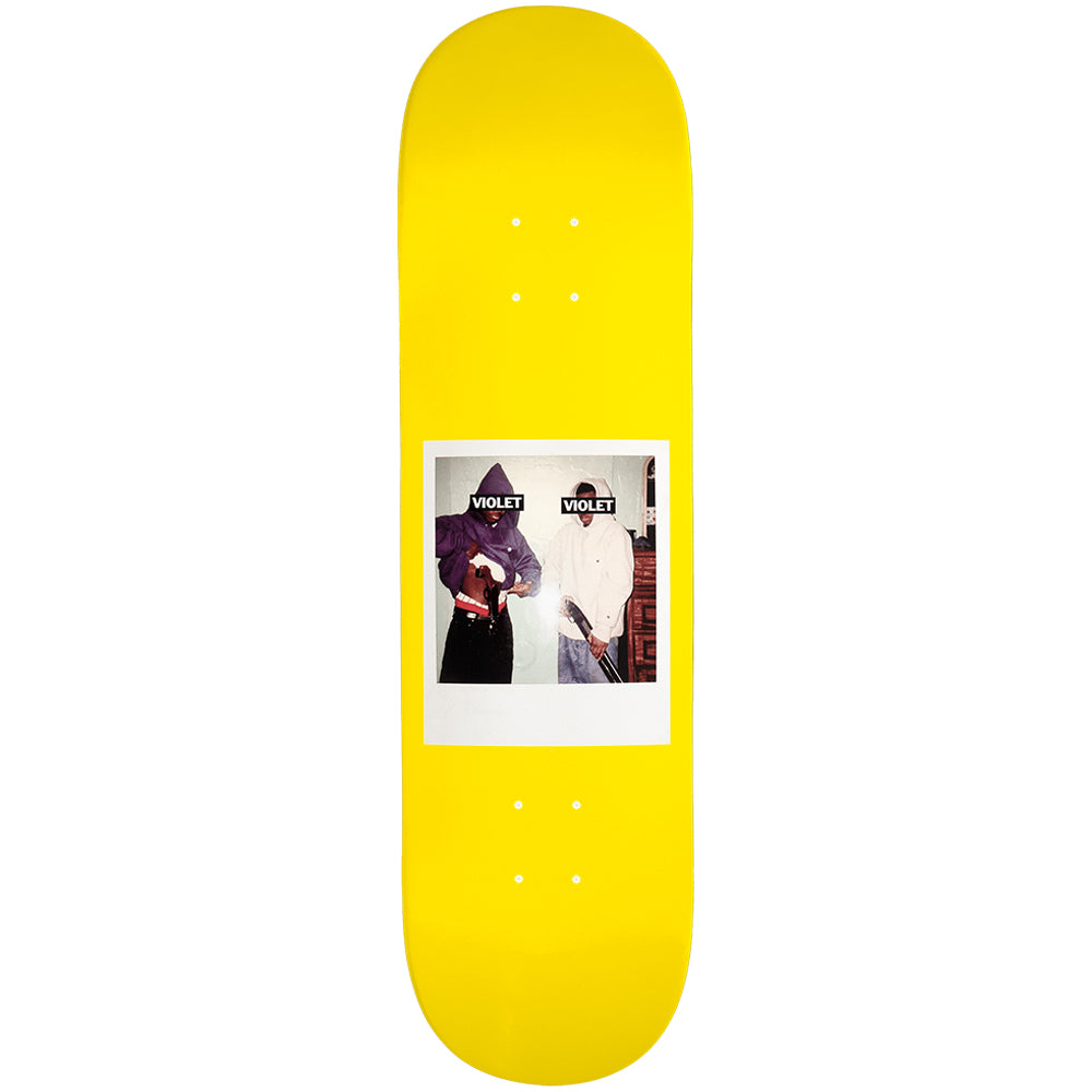 Violet We're In This Together Yellow Deck 8.5"