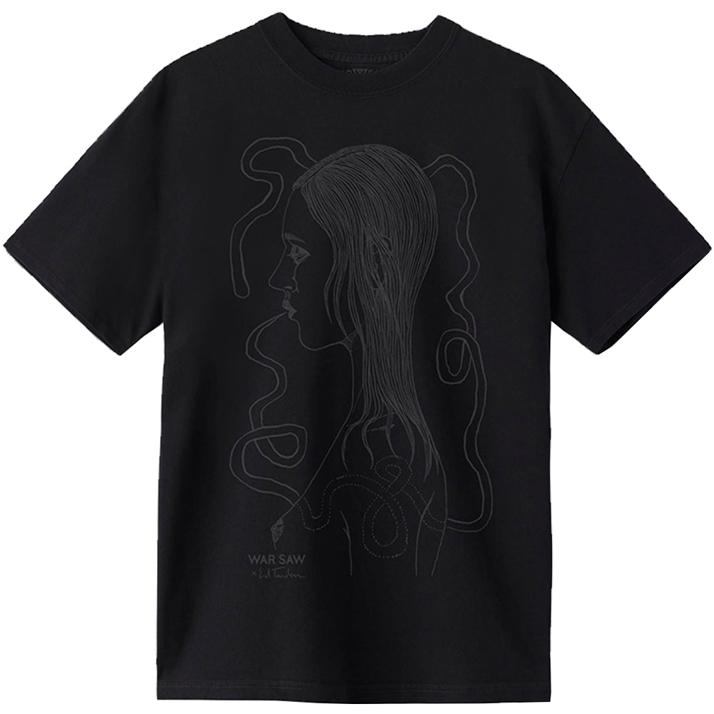 War Saw Templeton Profile Tee Black