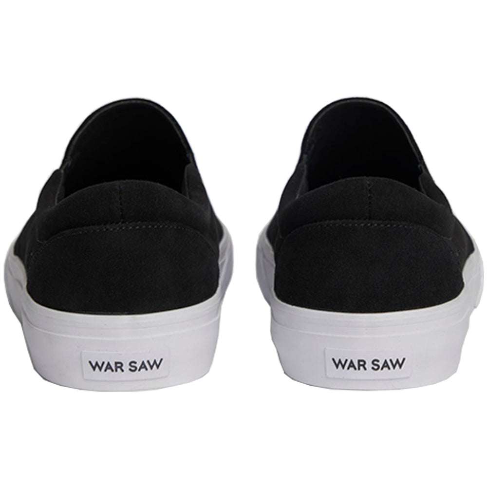 War Saw Stranger Slip-on Shoes Black/White