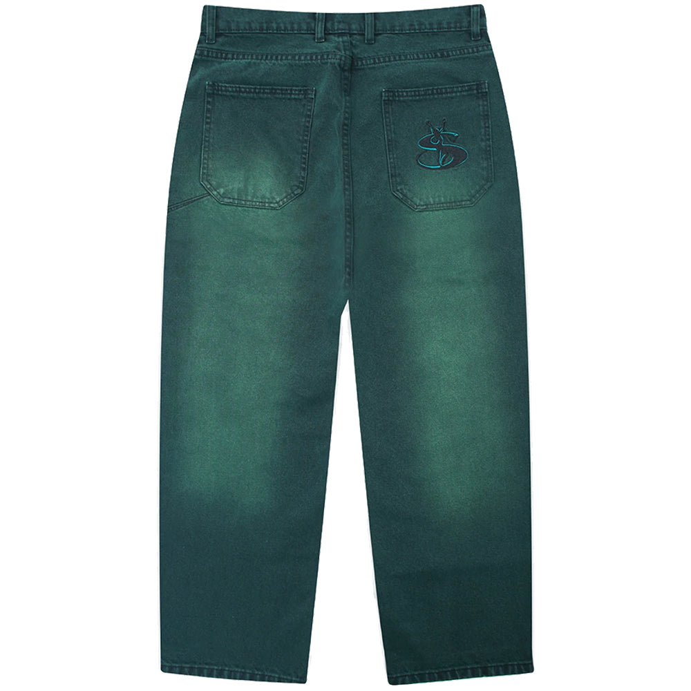 Yardsale Faded Phantasy Jeans Green