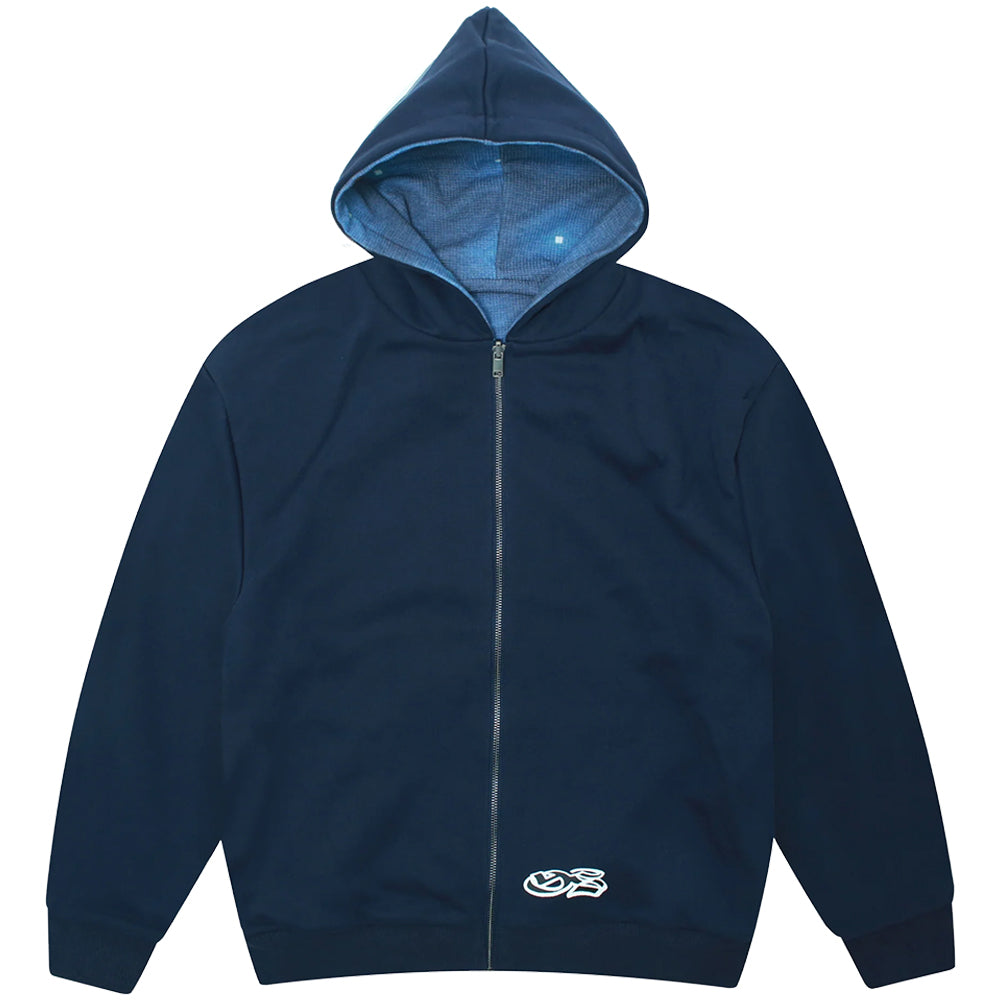 Yardsale Reversible Thermal Hood Navy/Navy