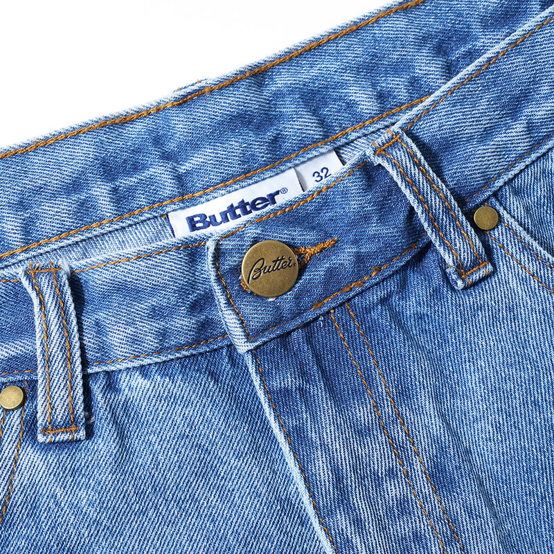 Butter Goods Philly Santosuosso Denim Pants washed indigo | NOTE shop