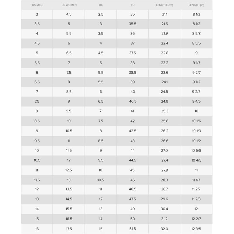 Converse jp shop size chart