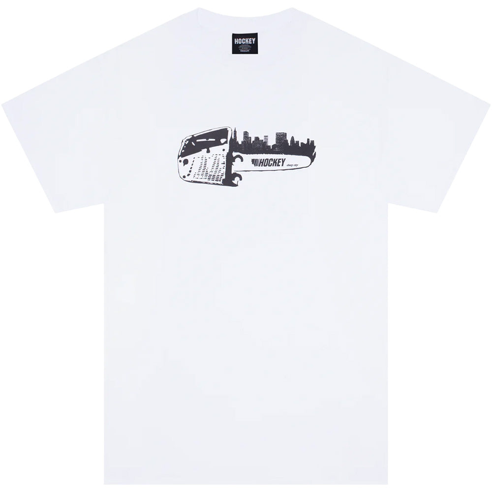 Hockey Sharp City Tee White