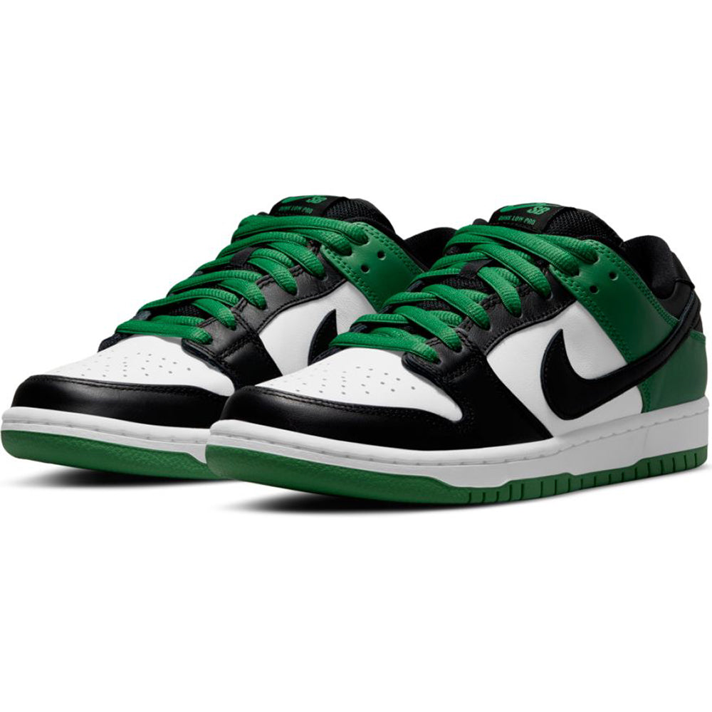 Nike SB Dunk Low Pro Shoes Classic Green/Black-White-Classic Green