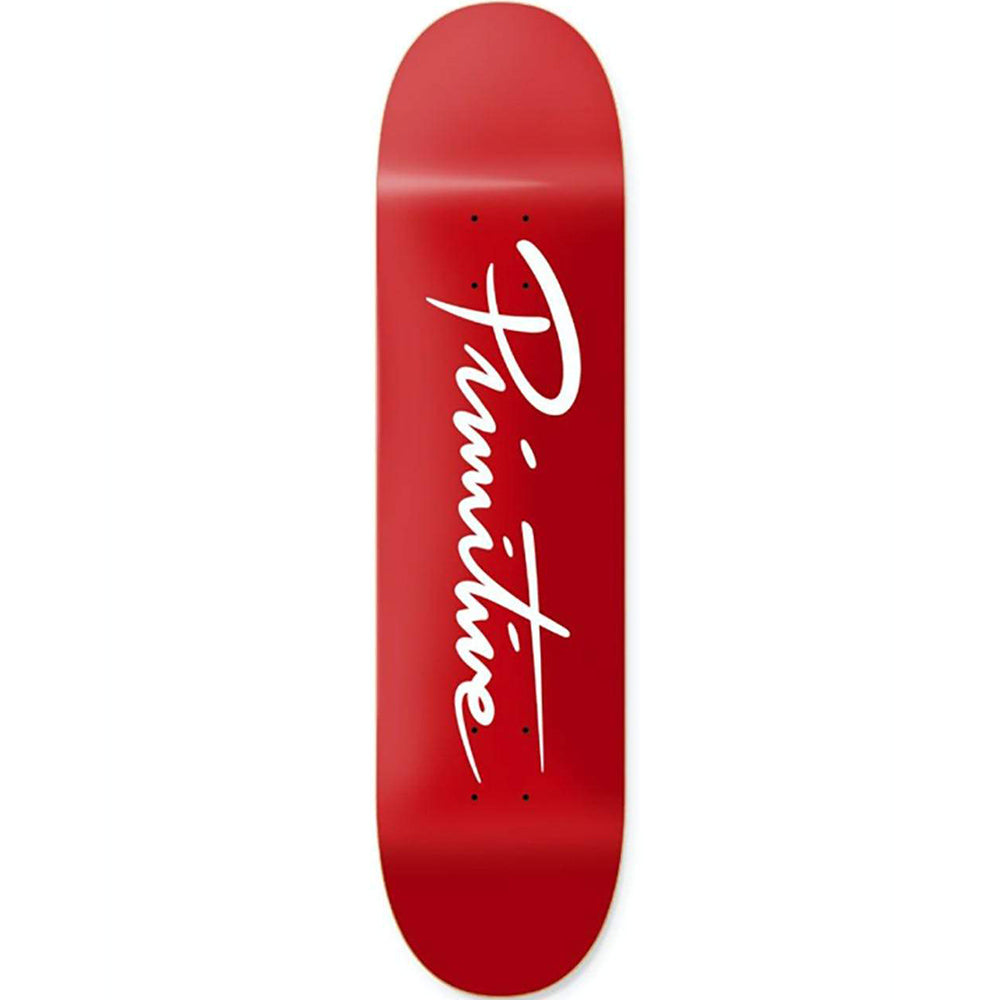 Primitive Nuevo Script Red Deck 8.125