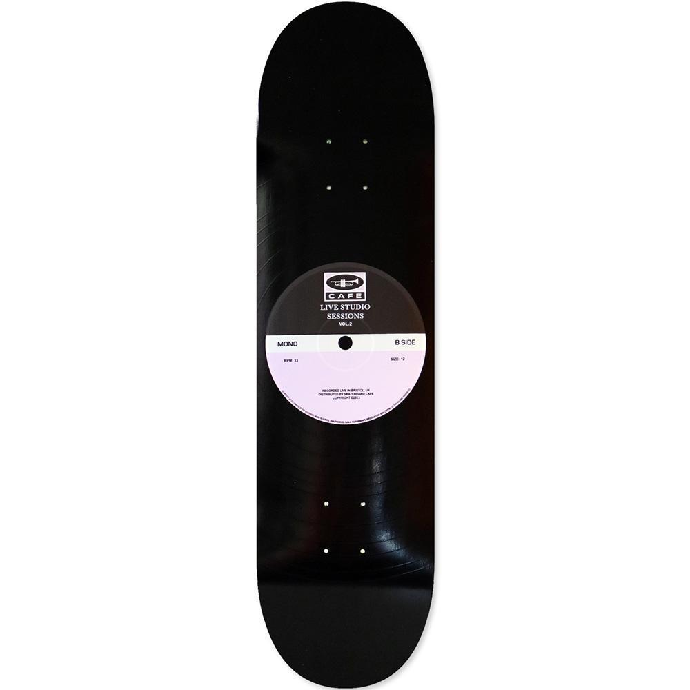 Skateboard Cafe 45 Black/Lavender Deck 8.38"