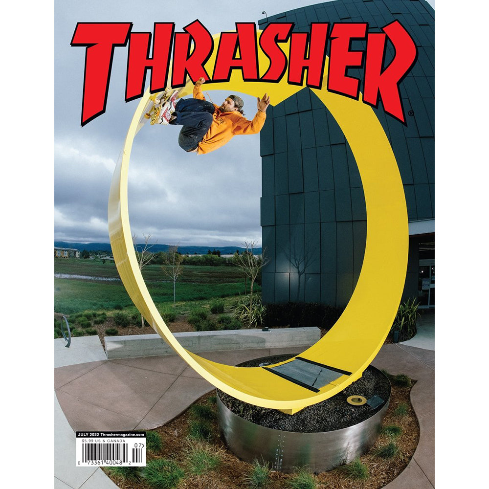 Thrasher Magazine July 2022 issue 504 Austin Kanfoush Cover | NOTE shop