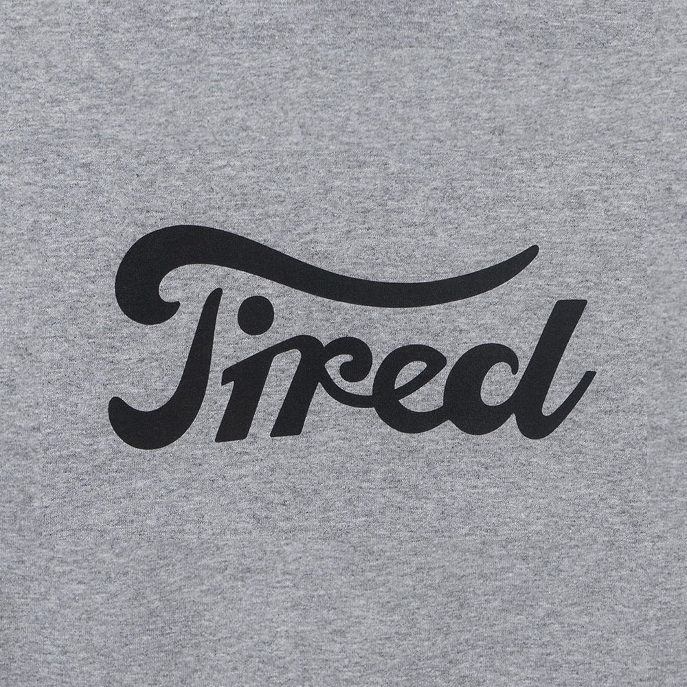 Tired Moto Sport Long Sleeve Tee heather grey