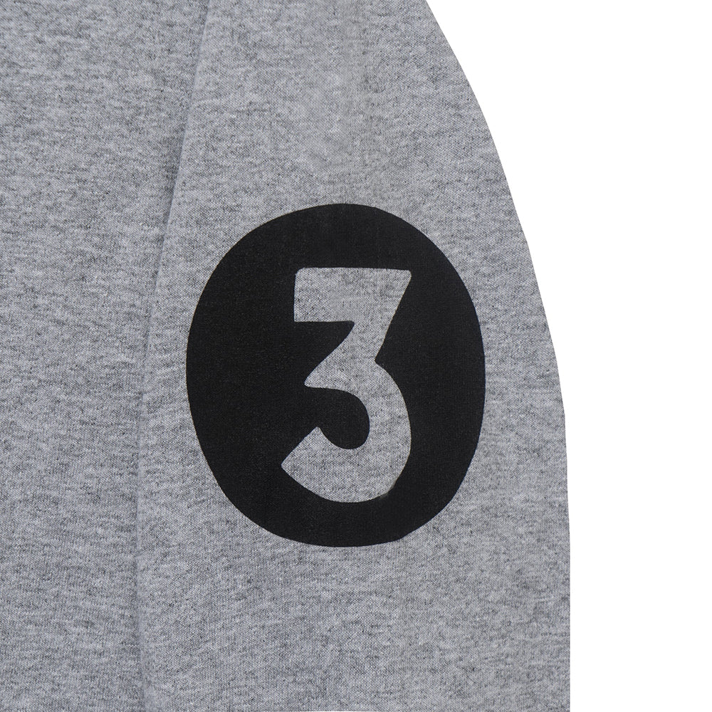 Tired Moto Sport Long Sleeve Tee heather grey