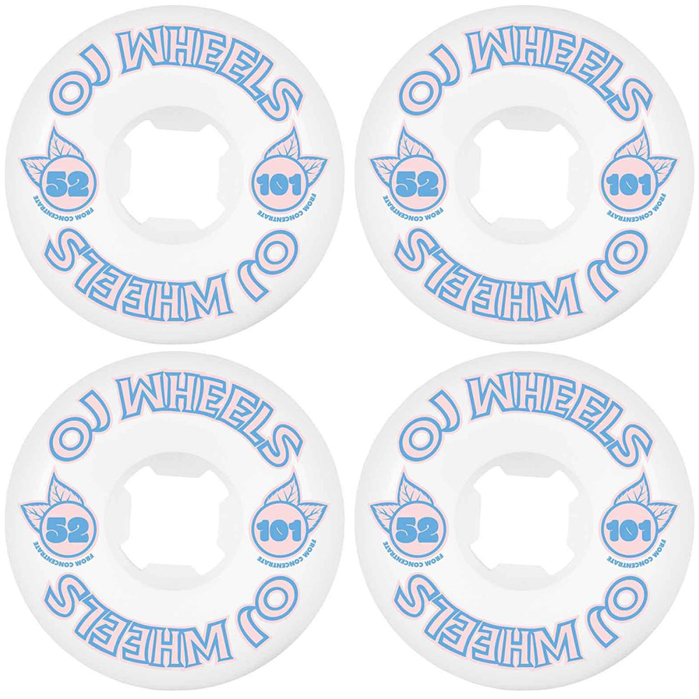 OJ From Concentrate Hardline 101a Skateboard Wheels 52mm