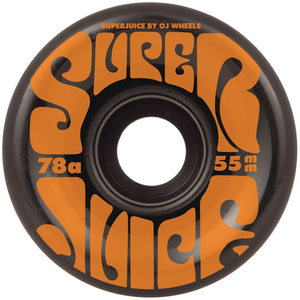 OJ Mini Super Juice 78A Black Skateboard Wheels 55mm