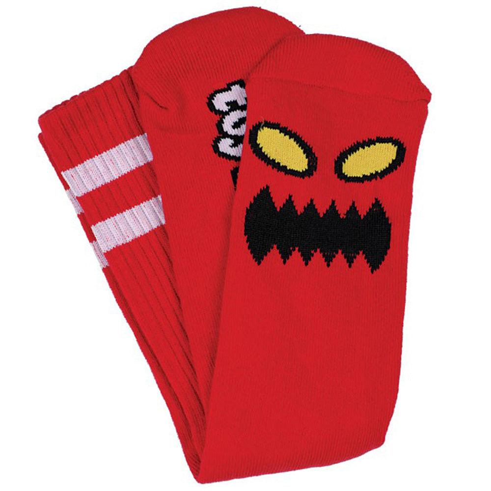 Toy Machine Monster Socks Red